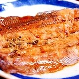 フライパンで簡単、秋刀魚の蒲焼